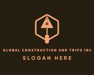 House Trowel Construction logo design