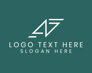 Letter Dm - Minimalist Modern Technology logo design