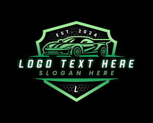 Driving - Automotive Car Detailing logo design