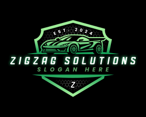 Automotive Car Detailing logo design