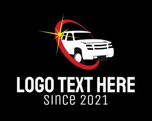 Race - Car Cleaning Service logo design