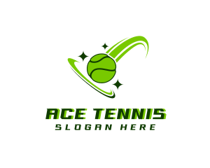 Tennis - Tennis Ball Sports logo design