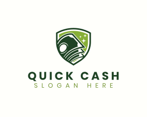 Money Cash Bills logo design