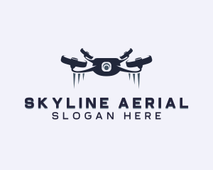Aerial - Drone Aerial Surveillance logo design