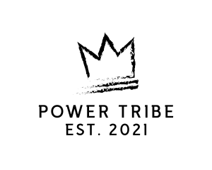 Gang - King Crown Ink Hipster logo design