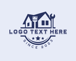 Renovation Contractor Repair Logo