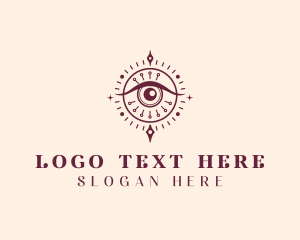 Tarot - Spiritual Mystical Eye logo design