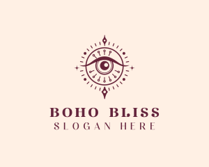 Spiritual Mystical Eye logo design