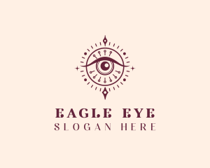 Spiritual Mystical Eye logo design