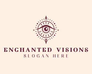 Mystic - Spiritual Mystical Eye logo design