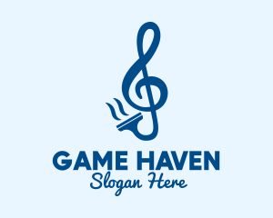 Music - Clean Music Squeegee logo design