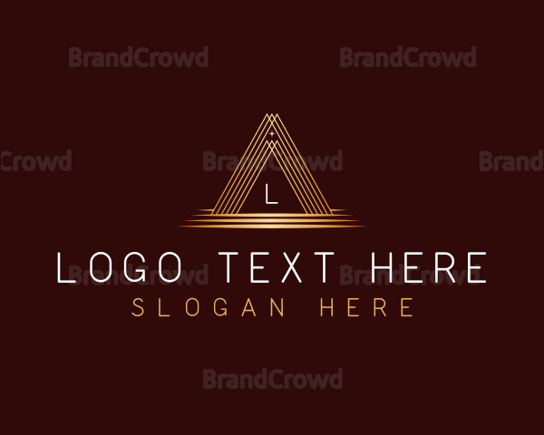 Luxury Triangle Deluxe Logo