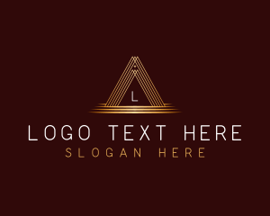 Corporate - Luxury Triangle Deluxe logo design