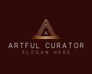 Luxury Triangle Deluxe  logo design