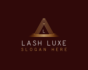 Luxury Triangle Deluxe  logo design