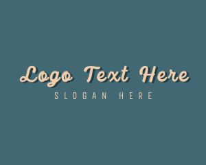 Quirky Brand Script Logo