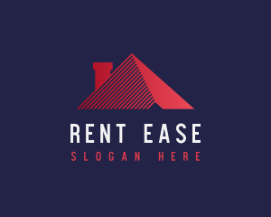 House Roofing Realty logo design