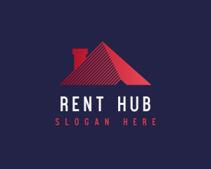 House Roofing Realty logo design