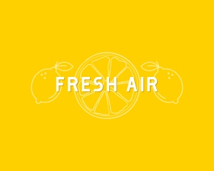 Lemon Fruit Juice logo design