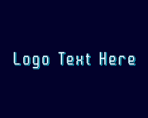 Retro - Electric Pixel Gaming logo design
