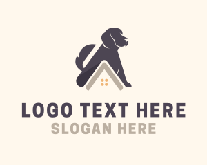 Dog Shelter - Dog House Veterinary logo design