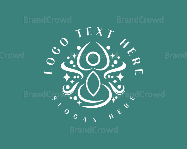 Luxury Yoga Wellness Logo