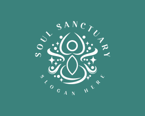 Spirituality - Luxury Yoga Wellness logo design