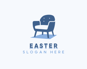 Interior - Upholstery Chair Furniture logo design