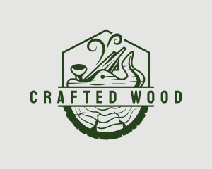 Wood Worker Carpenter logo design