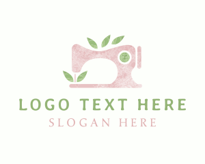 Handicraft - Watercolor Sewing Machine logo design