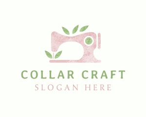 Watercolor Sewing Machine logo design