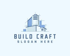 House Building Architecture logo design