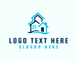 Residential - Minimalist House Residence logo design