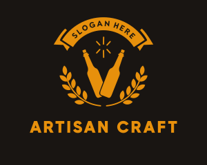 Craft - Distillery Craft Liquor Beer logo design