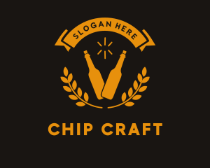 Distillery Craft Liquor Beer logo design