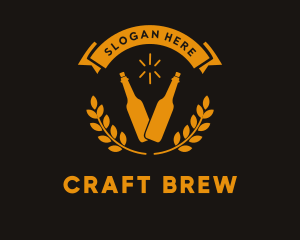 Ale - Distillery Craft Liquor Beer logo design