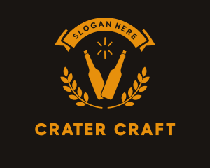 Distillery Craft Liquor Beer logo design