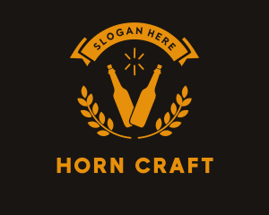 Distillery Craft Liquor Beer logo design