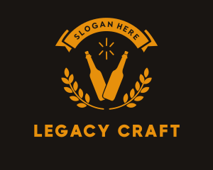 Heritage - Distillery Craft Liquor Beer logo design