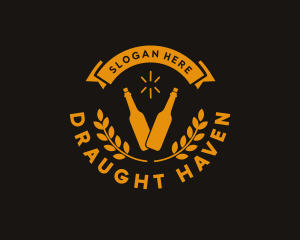 Distillery Liquor Beer logo design