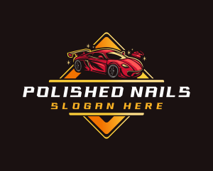 Car Garage Detailing logo design