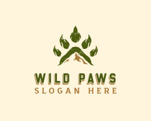 Bear Claw Mountain logo design