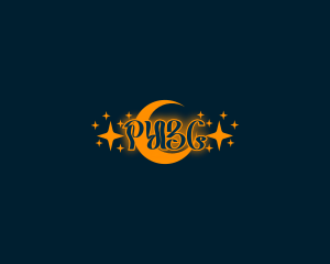 Night - Whimsical Moon Astrology logo design