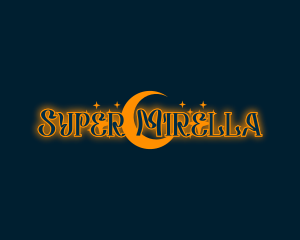 Mystical - Whimsical Moon Astrology logo design