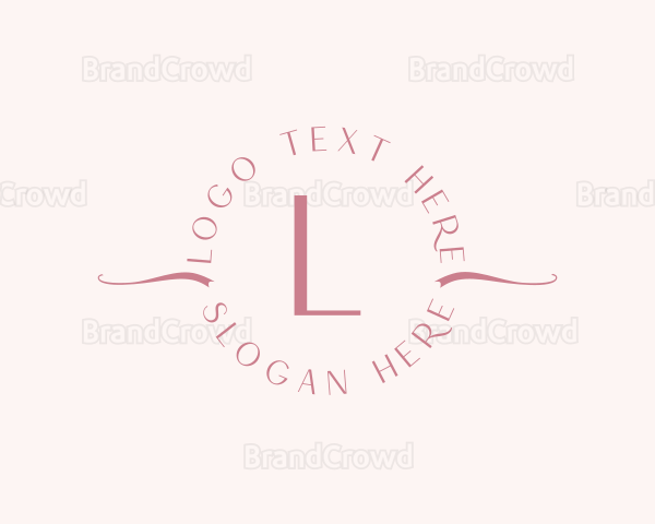 Elegant Feminine Cosmetics Boutique Logo