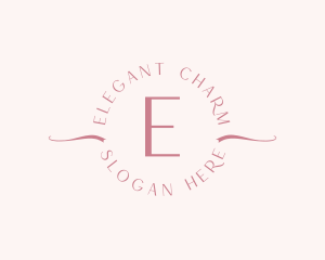 Elegant Feminine Cosmetics Boutique  logo design