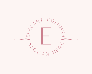 Elegant Feminine Cosmetics Boutique  logo design