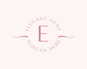 Elegant Feminine Cosmetics Boutique  logo design