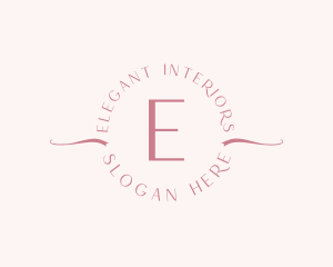 Elegant Feminine Cosmetics Boutique  logo design