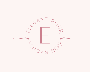 Elegant Feminine Cosmetics Boutique  logo design